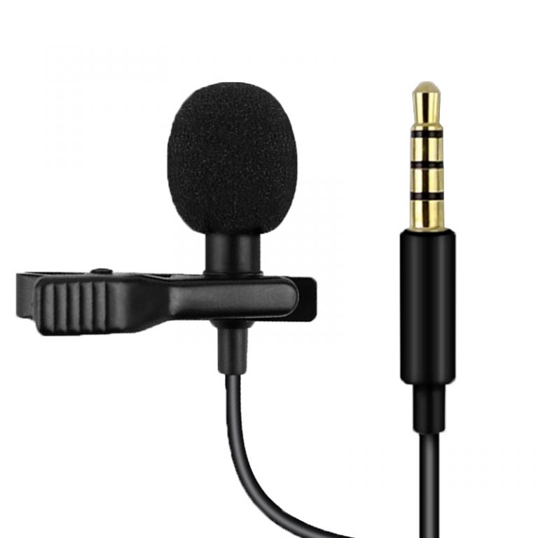 ライブ配信、オンライン会議用ピンマイク