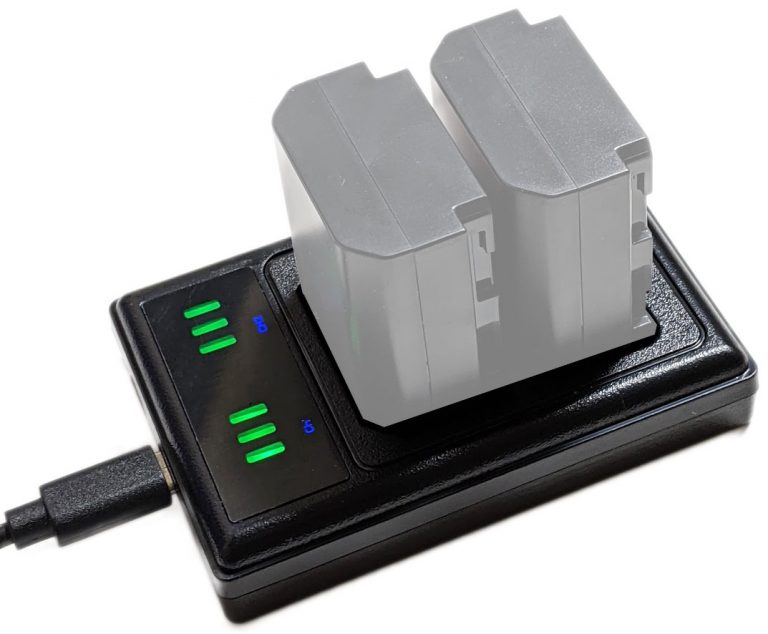 NP-FZ100ダブル充電器